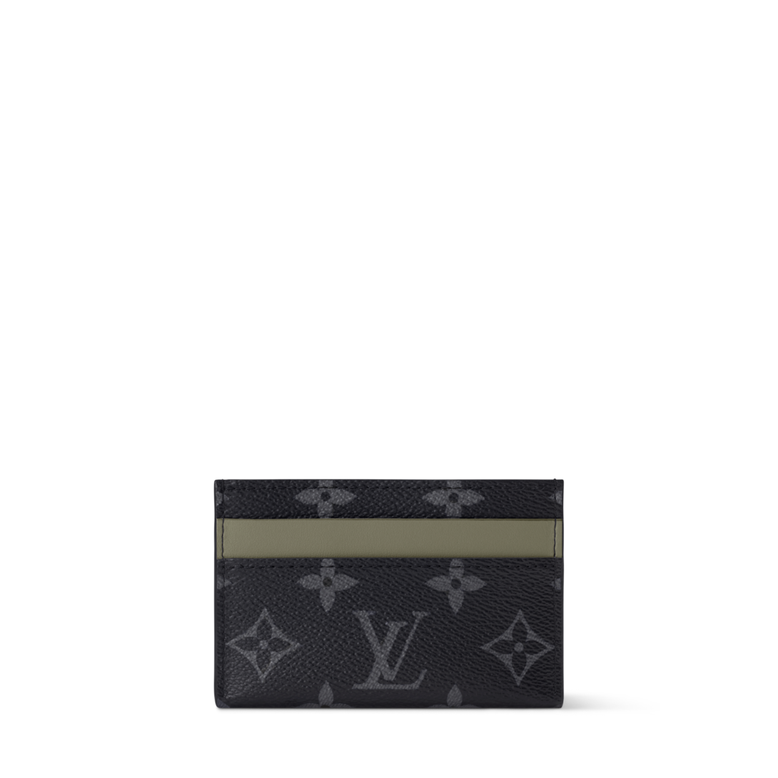 Double Card Holder Monogram Eclipse Canvas - Bags and Small